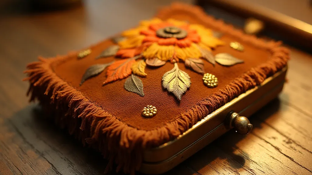 Vintage 1970s coin purse