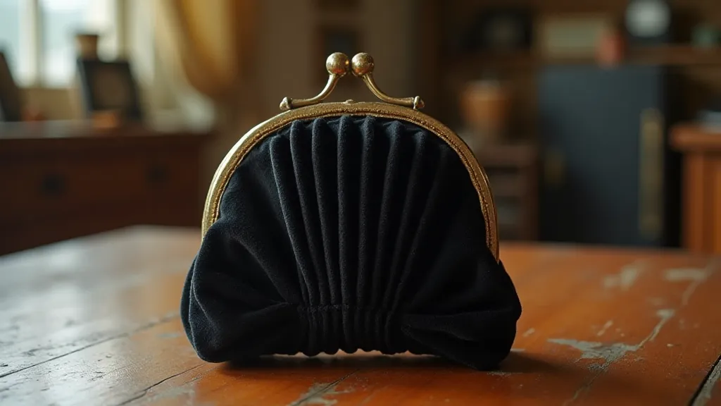 Accordion-shaped coin purse