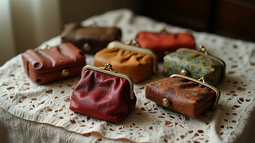 Collection of vintage coin purses