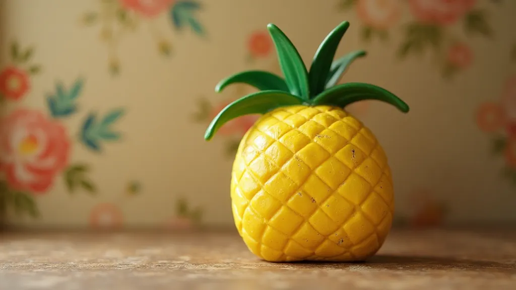 Pineapple-shaped coin purse