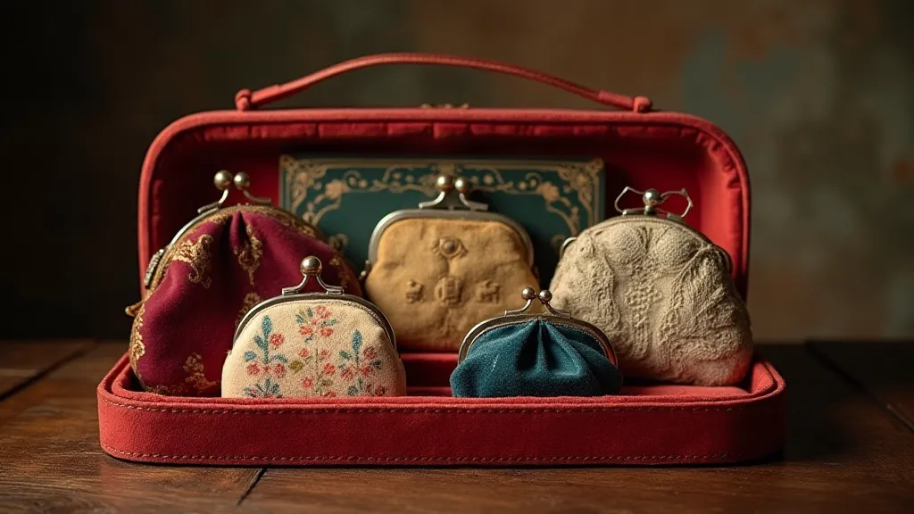 Collection of vintage coin purses
